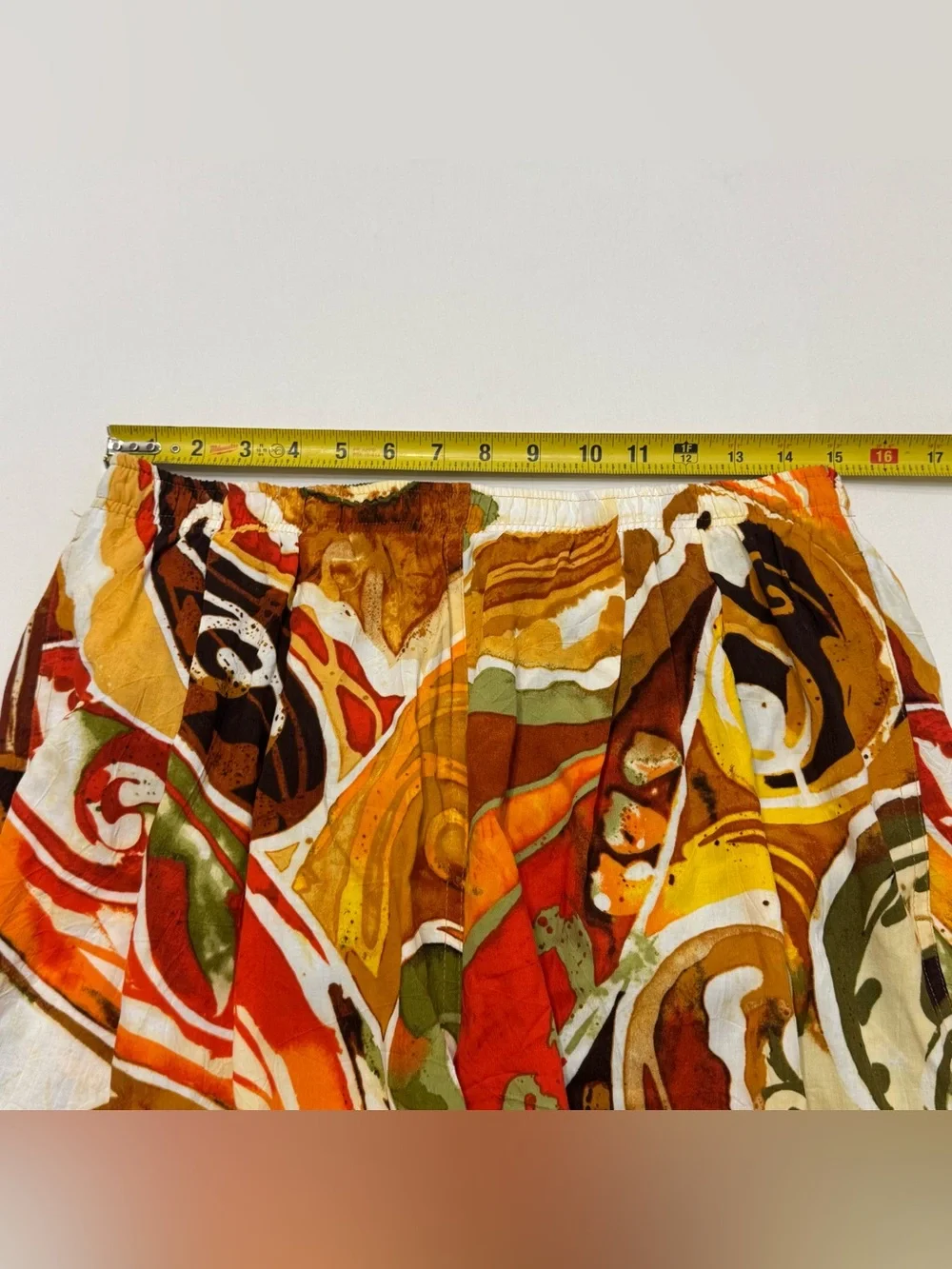 Jam's World Men's Edition Casual Board Shorts Abstract Art 100% Rayon Size Large